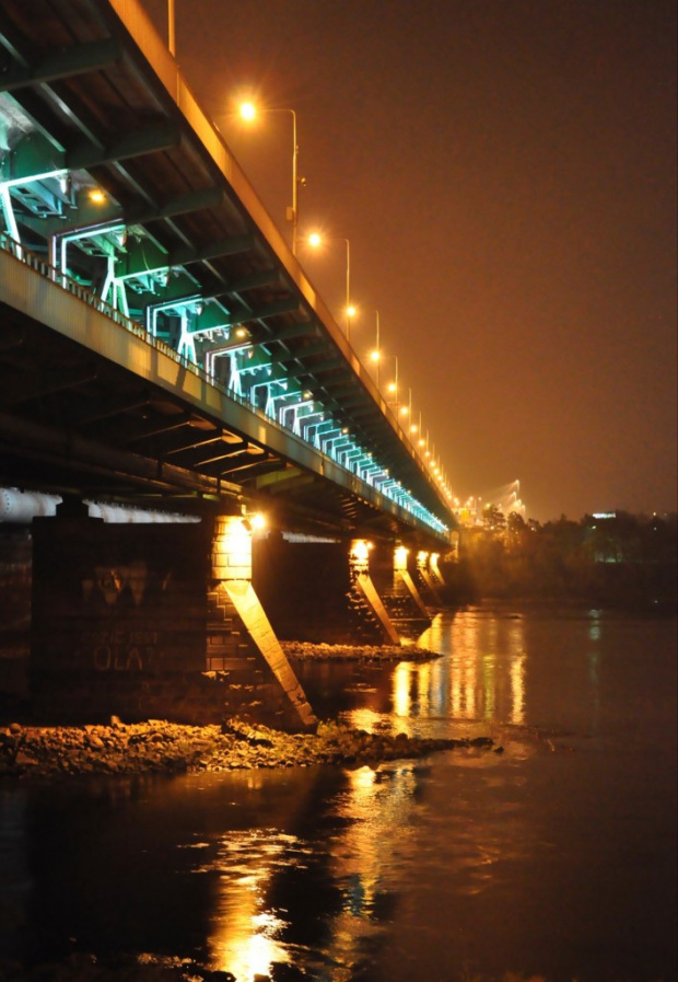 Most Gdański #noc #światła #NocneZdjęcia