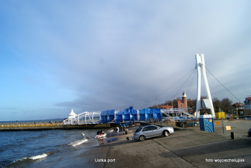 Ustka port