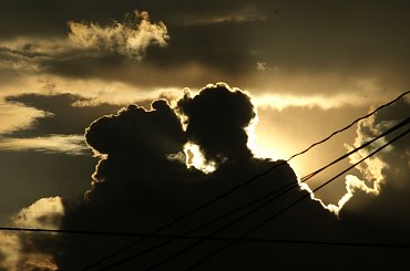 "Choć na chwilę razem" #chmury #obłoki #postacie