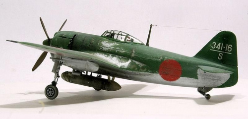 #KawanischiN1K1Tamiya72Spiton