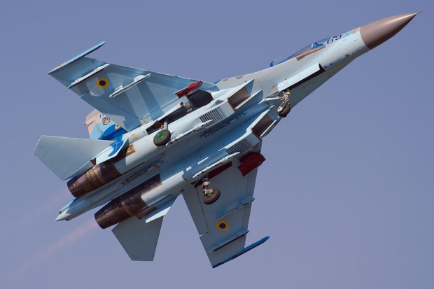 Sukhoi Su-27 UB Flanker C
Ukraine - Air Force