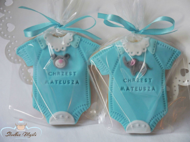 ciasteczka chrzciny roczek body #CiasteczkaChrzcinyRoczekBody