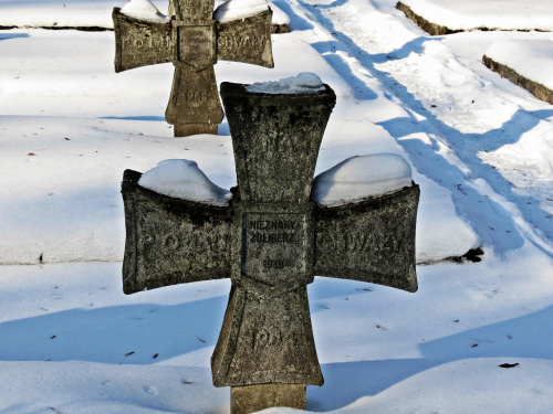 Cmentarz wojskowu przy Lipowej.