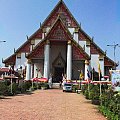 Świątynia Wat Mongkol Bophit w miejscowości Ayutthaya #tajlandia #azja #budda #buddyzm #ayutthaya