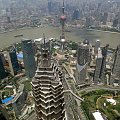 Szanghaj. Widok z 4 co do wysokości budynku na świecie. #Chiny