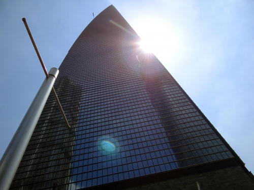 Szanghaj. 4 co do wysokości budynek na świecie. Mieści się tu światowe Centrum Finansów #Chiny