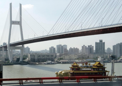 Szanghaj. Rzeka Huangpu. #Chiny