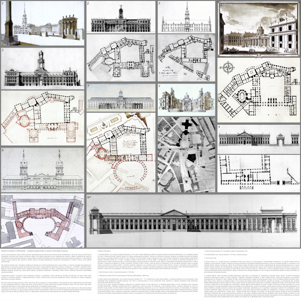 Projekty przebudowy Zamku Królewskiego w Warszawie z czasów panowania Stanisława Augusta.