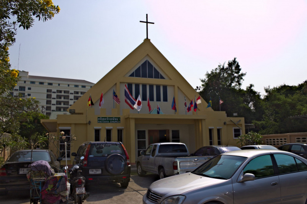 Kościół Protestancki w Pattaya #azja #pattaya #tajlandia