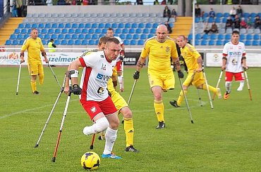 Amp Futbol, mecz Polska - Ukraina 2:1, Suwałki, 21.VI.2014 #AmpFutbol #mecz #reprezentacja #Suwalki