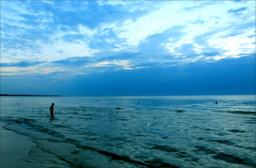 Wieczorową porą #Kołobrzeg #plaża #wakacje