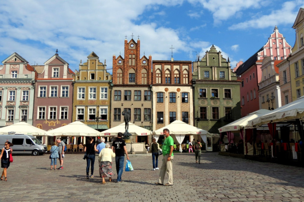 Na poznańskim Rynku.