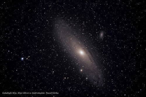 Galaktyka M31 w Andromedzie