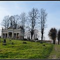 stary ewangelicki zniszczony cmentarz z mauzoleum rodziny Wagnerów #CmentarzWDziećmorowicach
