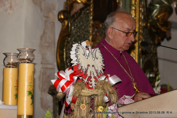 Dożynki diecezjalne i gminne w Strzelnie 2013