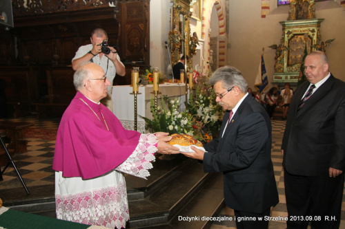 Dożynki diecezjalne i gminne w Strzelnie 2013