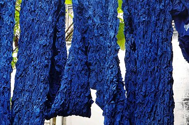 Suszenie po ufarbowaniu #Chiny