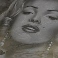 MARILYN MONROE OBRAZ RETRO 70 / 70