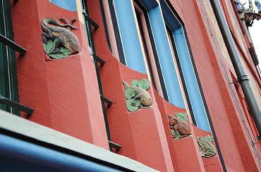 ratusz w Bazylei w Szwajcarii #architektura