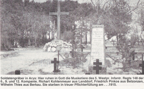 Orzysz-cmentarz wojenny 1914-18 r. #orzysz
