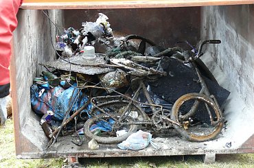 III akcja sprzątania dna Pisy 14.03.2015 #Pisa #Pisz