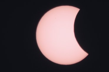 Zaćmienie słońca 2015 obserwowane w Chełmie #słońce #zaćmienie