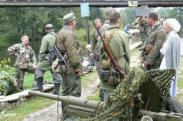 Widowisko historyczne - Bitwa o most - 15 września 2013 #BitwaOMost #Pisz