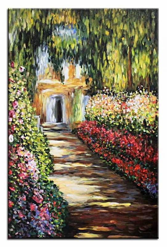 Cloude Monet-Garten im Giverny-90x60cm-Ölgemälde Handgemalt Leinwand Sygniert G17004.
cena 129,99 euro.
wysylka 0 euro.
malowany recznie