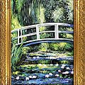 Claude Monet - Japanische Brücke-110x80cm Ölgemälde Handgemalt Leinwand Rahmen-Sygniert G17001.
cena 249,99 euro.
wysylka 0 euro.
malowany recznie