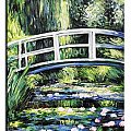 Cloude Monet-Japanische Brücke-90x60cm-Ölgemälde Handgemalt Leinwand Sygniert G17002.
cena 129,99 euro.
wysylka 0 euro.
malowany recznie