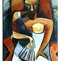 Pablo Picasso- Frau mit Fächer-90x60cm Ölgemälde Handgemalt Leinwand Sygniert G00788.
cena 129,99 euro.
wysylka 0 euro.
malowany recznie