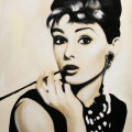 Audrey Hepburn-Ölgemälde handgemalt Sygniert 70x50cm G05532
Cena 94,99euro. wys.0
malowany recznie #kobiety