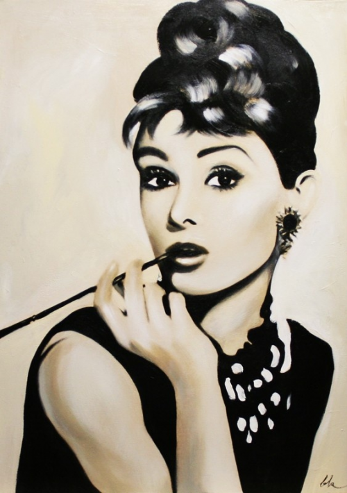 Audrey Hepburn-Ölgemälde handgemalt Sygniert 70x50cm G05532
Cena 94,99euro. wys.0
malowany recznie #kobiety