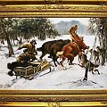 Polscy mistrzowie-Obraz malowany recznie,olej plotno piekna rama w cenie, 120x90cm,cena 890zl,wys.0zl. #PolscyMistrzowie