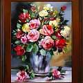 Tytul : Rosen- Ölgemälde handgemalt Rahmen Sygniert 47x37cm, G15861.
69 euro, wys - 0 euro. #kwiaty