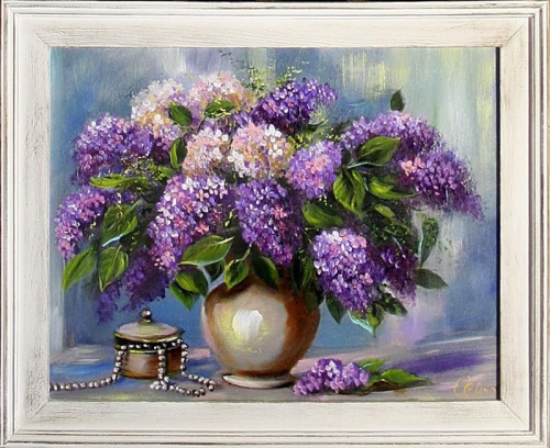 Tytul : Blumen- Ölgemälde handgemalt Rahmen Sygniert 64x53cm, G15519.
129 euro, wys - 0 euro. #kwiaty