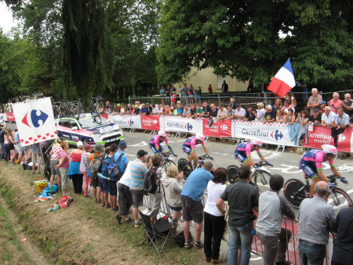 Jazda na czas, kolejne ekipy #Tour de #France #Plumelec