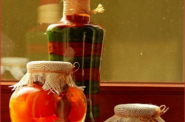 Lato zamknięte w szkle #Szkło #naczynia #ZapasyZimowe